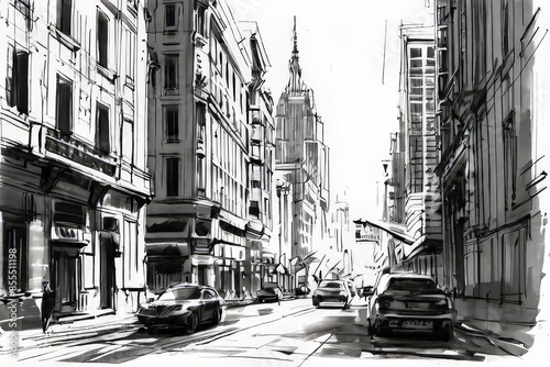 AI Image Generator, Walking the streets of Italy