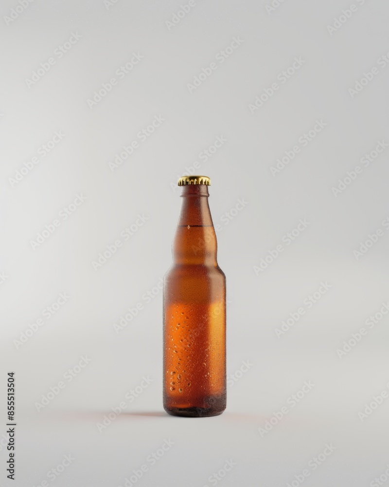 Close-up of Beer on White Minimalist Background, Conveying the Concept of Commercial Photography, advertising, Sports, Football Game, Close-up of Beer on White Minimalist Background, Conveying the Concept of Commercial Photography, advertising, Sports, Football Game,