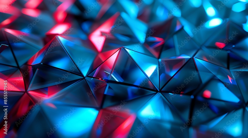 hypnotic blue little triangles patterns, neon blue body and red accents, artistic render, smooth shadows, small depth of feild, octane render, hi-res details, psychedelic effects hypnotic blue little triangles patterns, neon blue body and red accents, artistic render, smooth shadows, small depth of feild, octane render, hi-res details, psychedelic effects