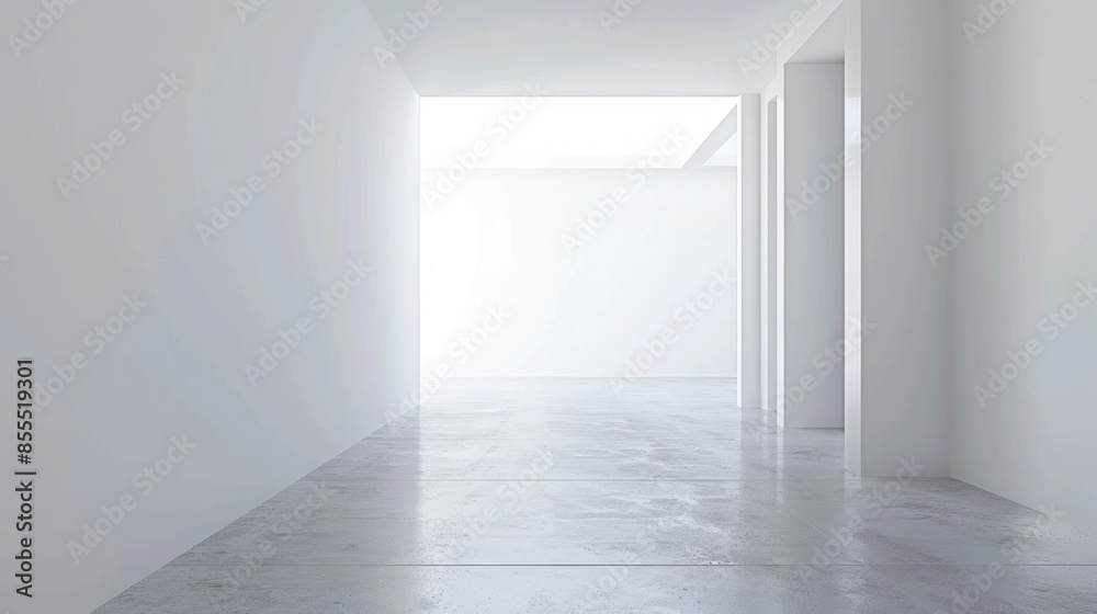 Clean white space with a large empty area and a smooth background. Clean white space with a large empty area and a smooth background.