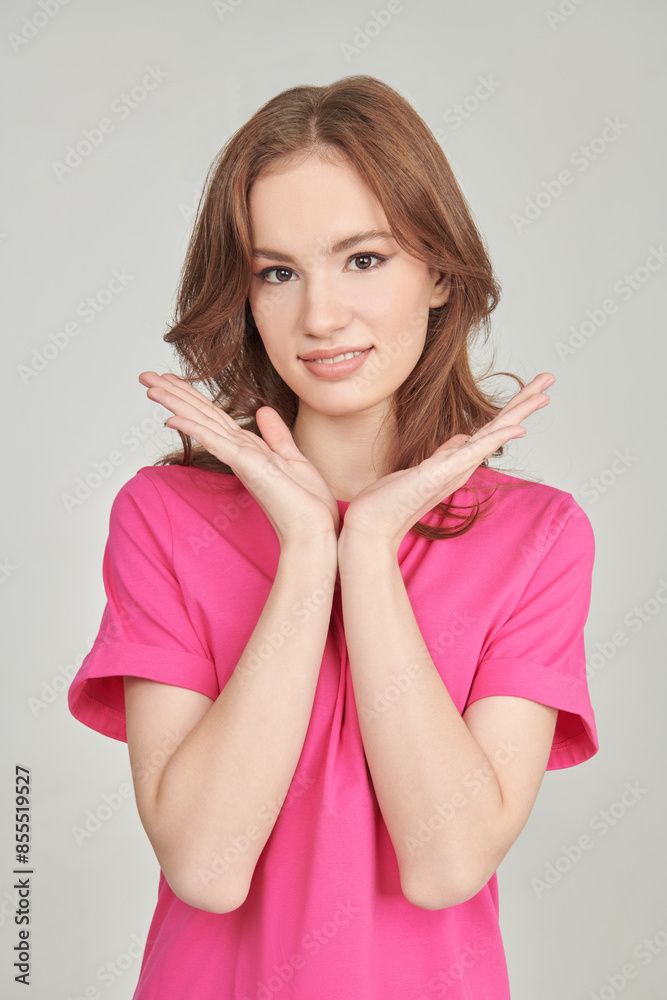 positive teenage girl