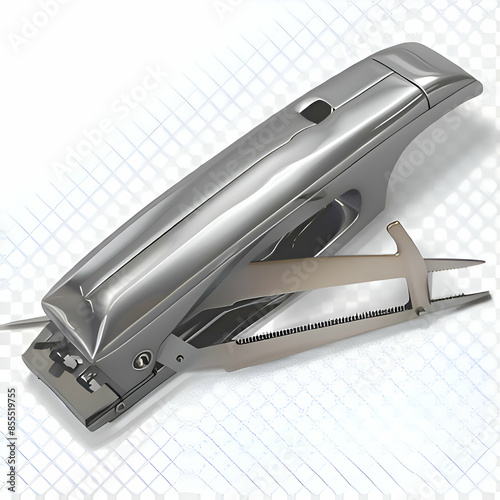 Staple remover png sticker on a transparent background