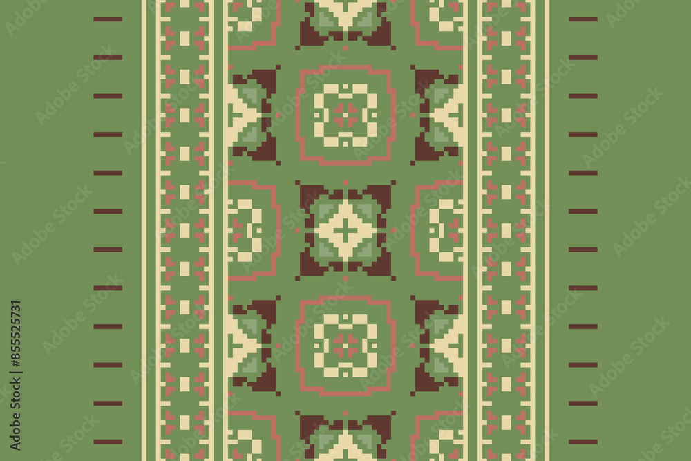 Ethnic pattern vector background. seamless pattern traditional, Design for background, wallpaper, Batik, fabric, carpet, clothing, wrapping, and textile. ethnic pattern Vector illustration. Ethnic pattern vector background. seamless pattern traditional, Design for background, wallpaper, Batik, fabric, carpet, clothing, wrapping, and textile. ethnic pattern Vector illustration.