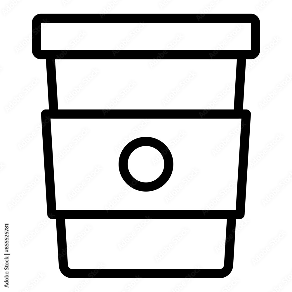 Coffee outline icon vector for mobile app, website, logo and presentation design. Coffee outline icon vector for mobile app, website, logo and presentation design.