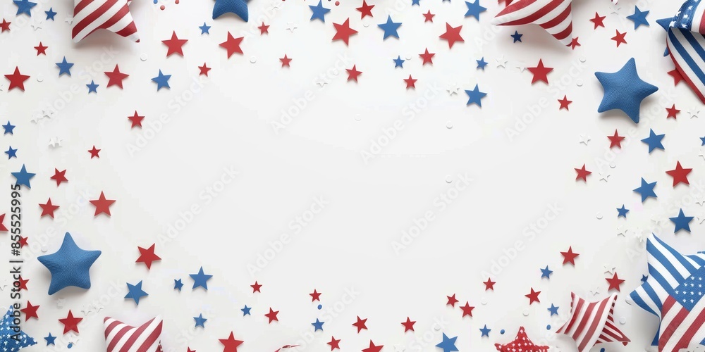 Simple white backdrop with Patriot Day elements. Simple white backdrop with Patriot Day elements.