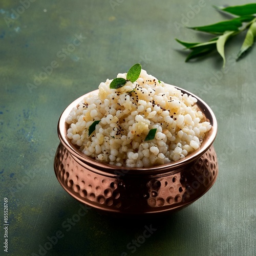 Maharashtra food sabudana khichdi photo