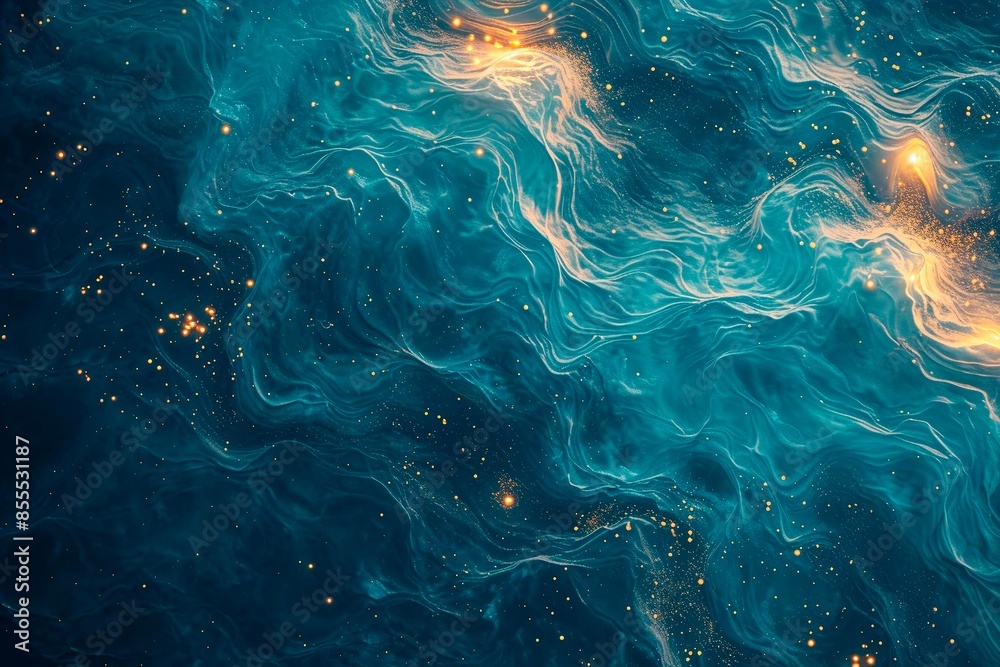 A beautiful abstract background that looks like a shining surface of water. A beautiful abstract background that looks like a shining surface of water.