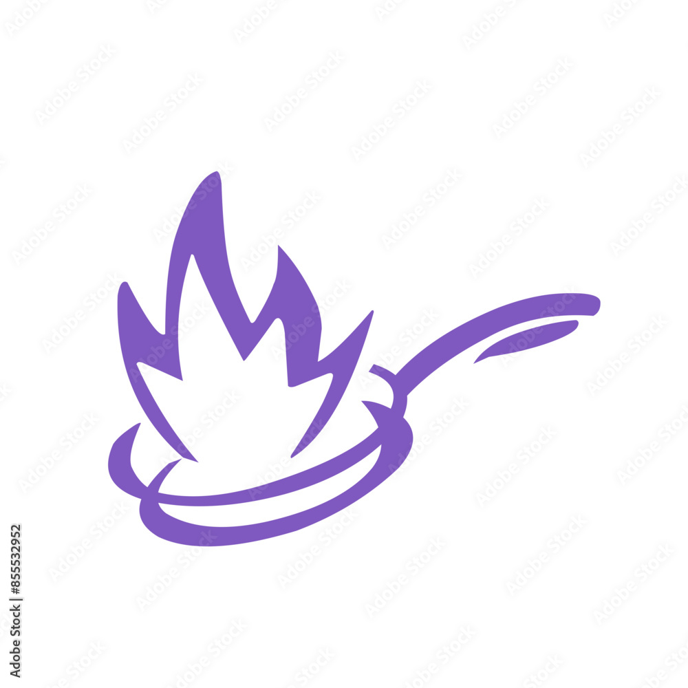 Frying pan icon vector illustration Frying pan icon vector illustration