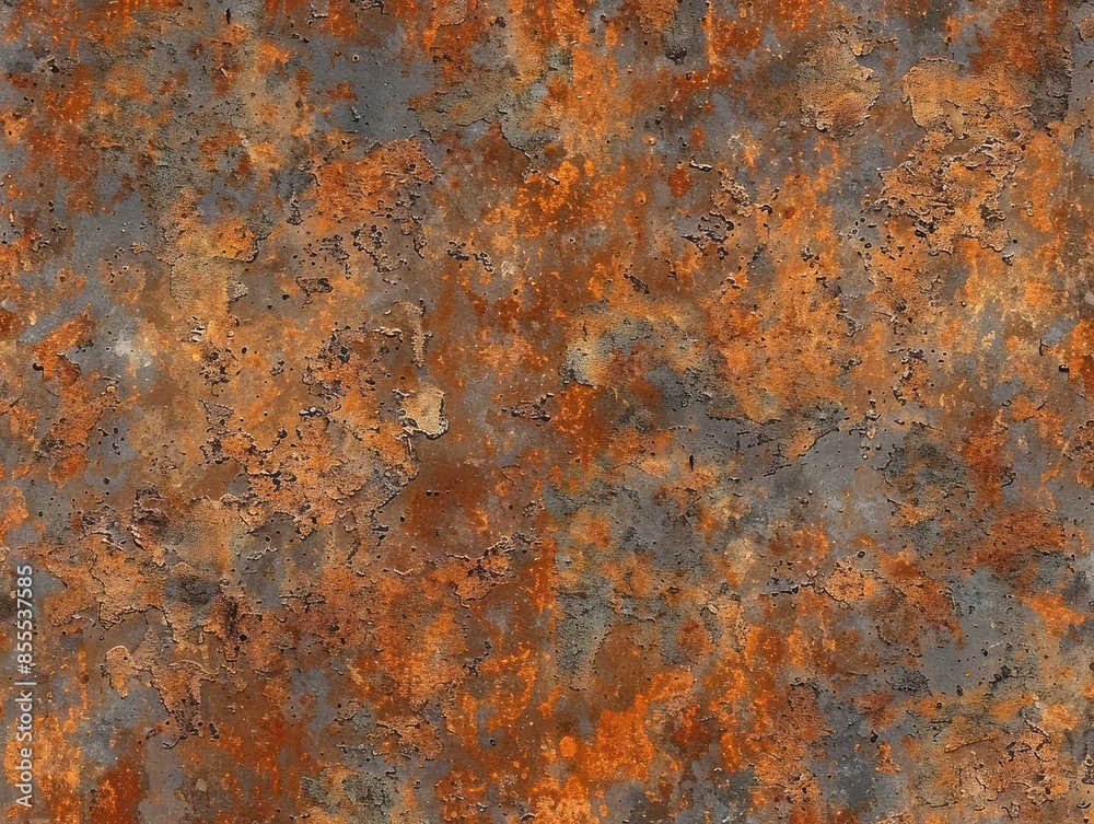 Weathered texture on rusty metal background Weathered texture on rusty metal background