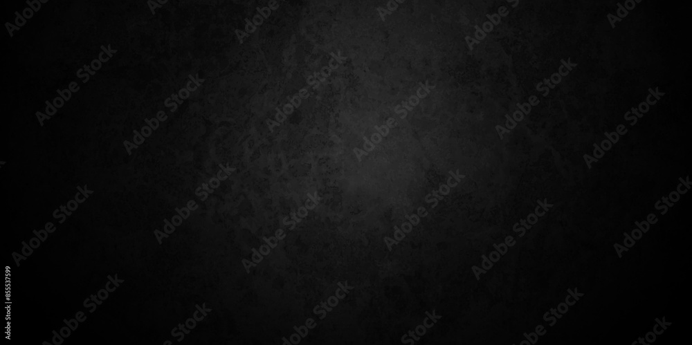 Abstract black stone wall texture grunge rock surface. dark gray background backdrop. wide panoramic banner. old wall stone for dark black distressed grunge background wallpaper rough concrete wall.