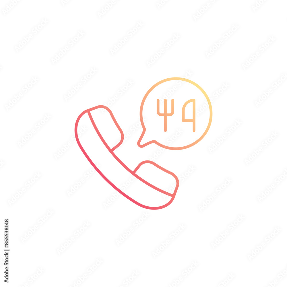 Order Food icon design with white background stock illustration Order Food icon design with white background stock illustration