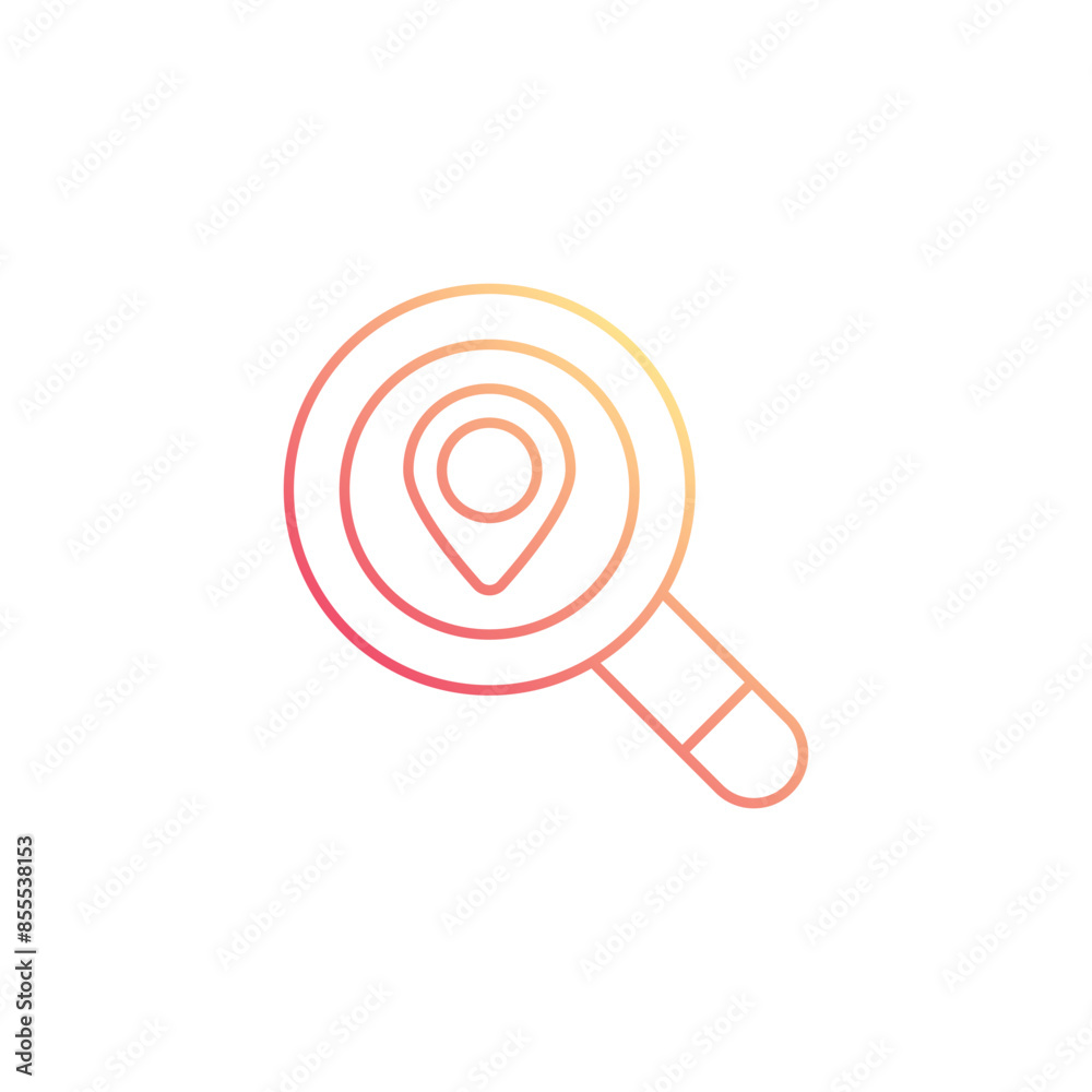 Order Tracking icon design with white background stock illustration Order Tracking icon design with white background stock illustration