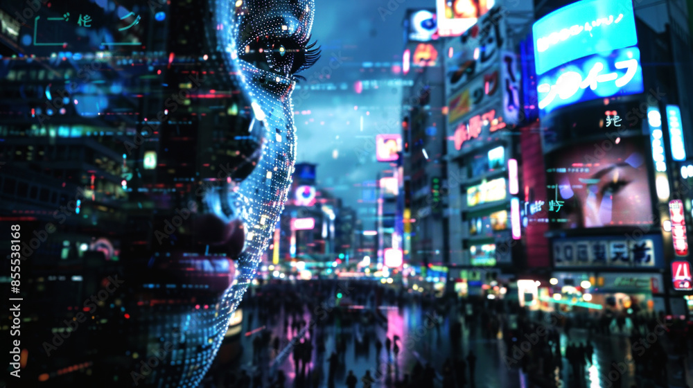 illustration technology artificial intelligence