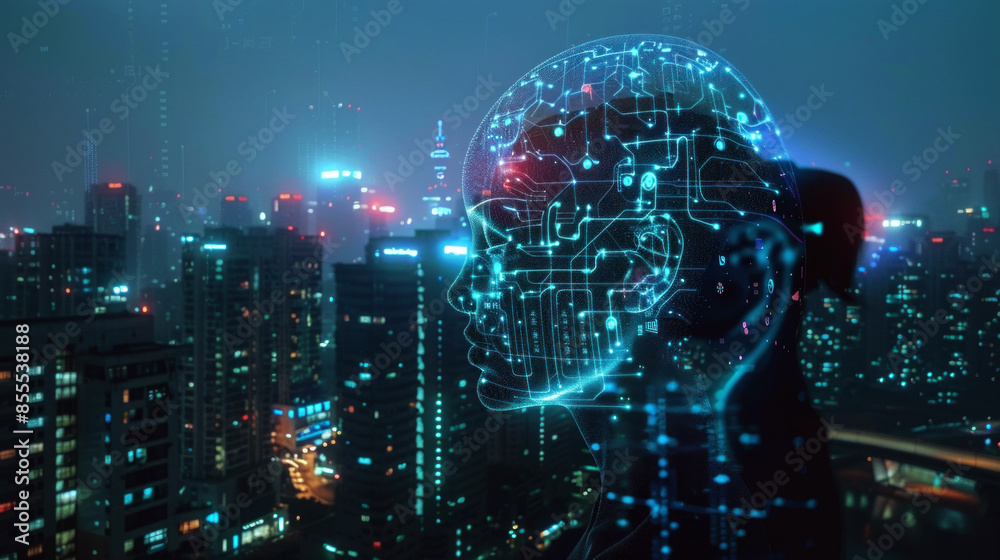 illustration technology artificial intelligence