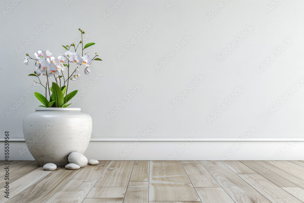 Relaxing zen interiors in neutral tones with a window filling the room with natural lighting and minimal furniture. Residential Real Estate interior design composition. Relaxing zen interiors in neutral tones with a window filling the room with natural lighting and minimal furniture. Residential Real Estate interior design composition.