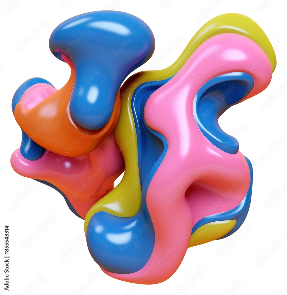 PNG 3d render of abstract fluid shape represent of basic shape confectionery balloon sweets. PNG 3d render of abstract fluid shape represent of basic shape confectionery balloon sweets.