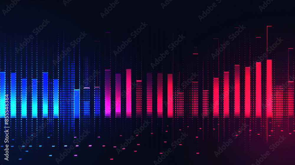illustration stick of equalizer colorful vibrant illustration stick of equalizer colorful vibrant