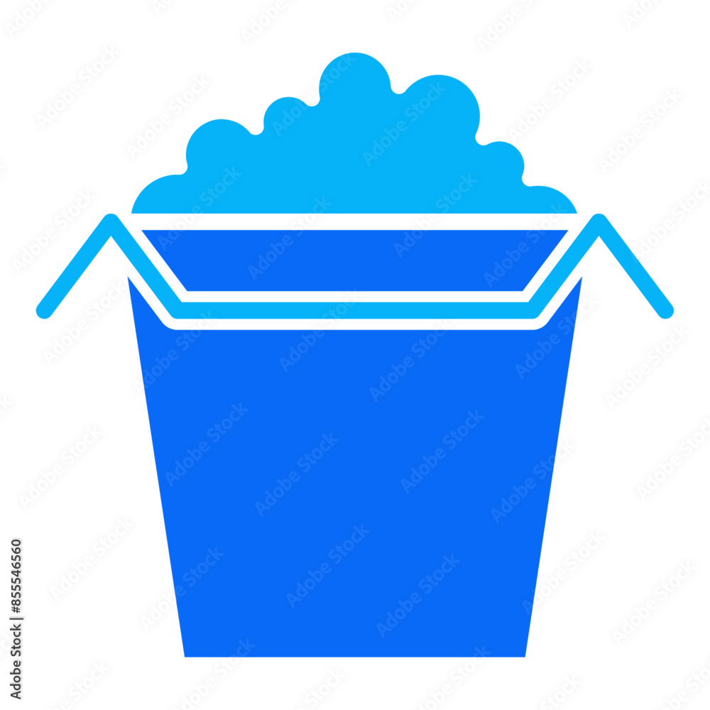 Rice bowl duotone icon vector for mobile app, website, logo and presentation design. Rice bowl duotone icon vector for mobile app, website, logo and presentation design.