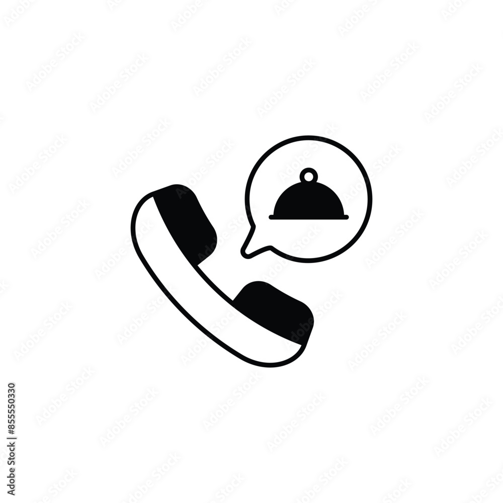 Phone Call icon design with white background stock illustration Phone Call icon design with white background stock illustration