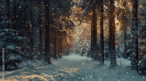 Winter Forest Nature