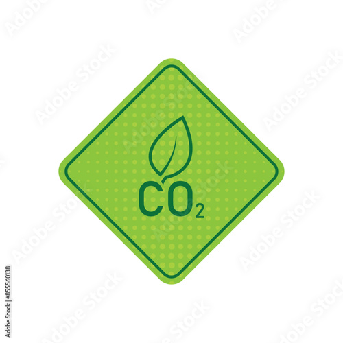 reducing CO2 emissions to stop climate change. green energy background	