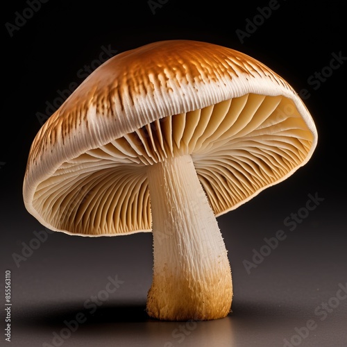 Oyster mushrooms isolated on a white background. Full clipping path.  © ALI