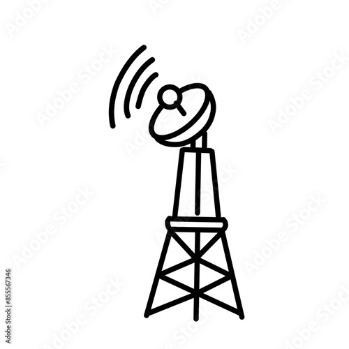 transmitter tower icon