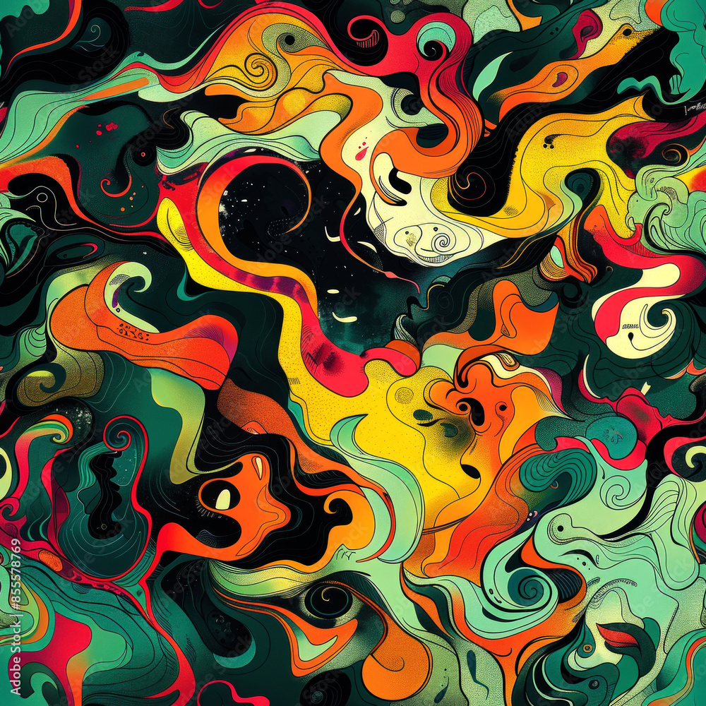 pattern colorful of grafity pattern colorful of grafity