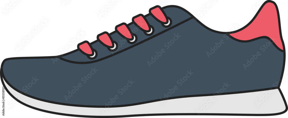 Obraz premium Shoes Illustration