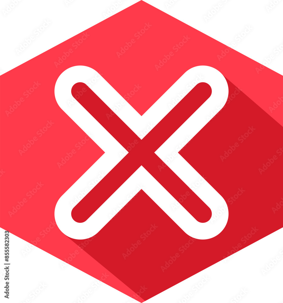 Obraz premium Check And Wrong Mark