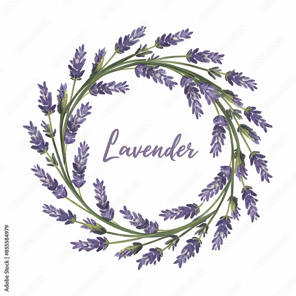 lavender floral bouquet isolated on white background, lavender wreath lavender floral bouquet isolated on white background, lavender wreath