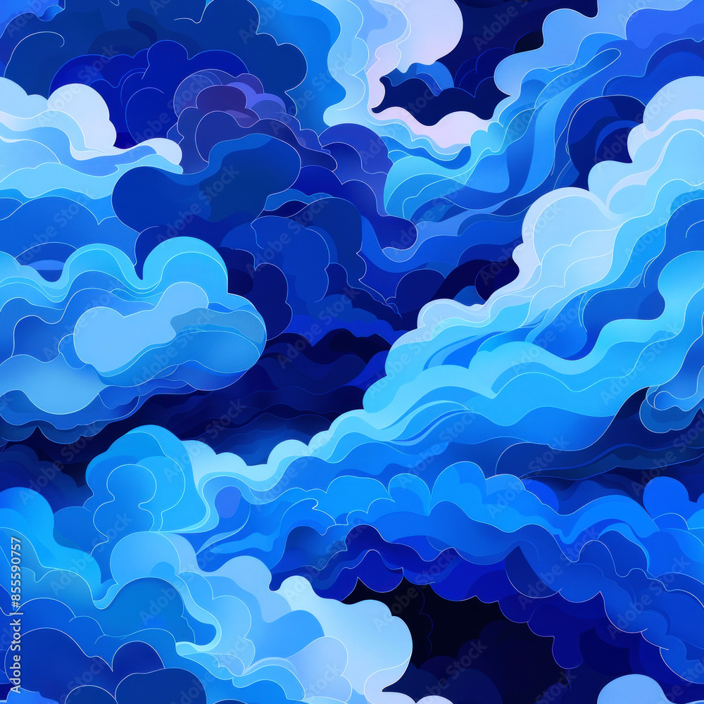 pattern light blue of cloud pattern light blue of cloud