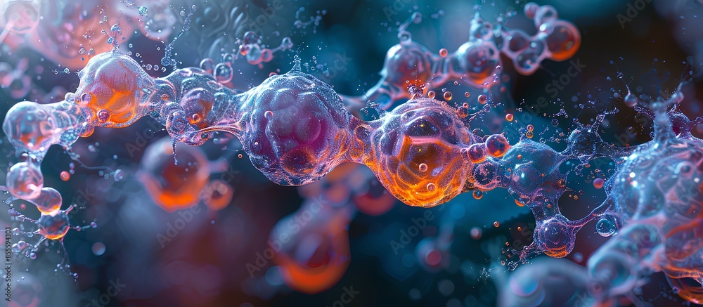 A micrograph of crazy and altered sodium from a microscope A micrograph of crazy and altered sodium from a microscope