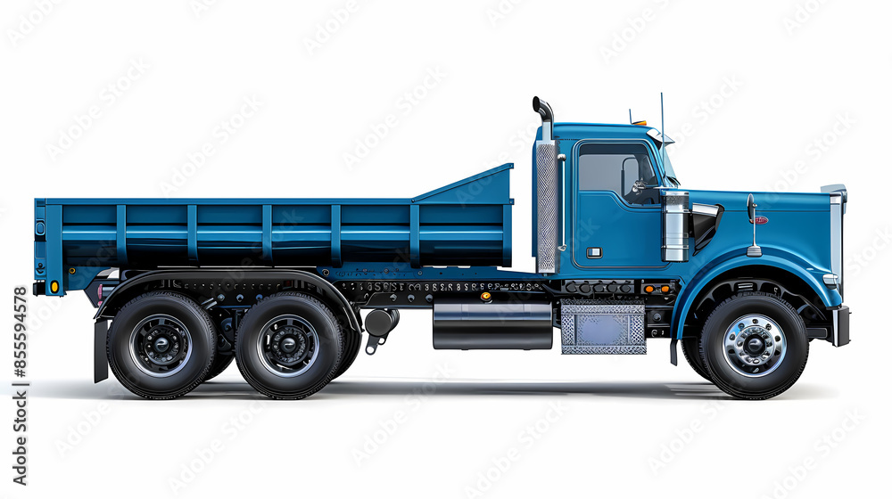 Truck template isolated on white background vector image Truck template isolated on white background vector image