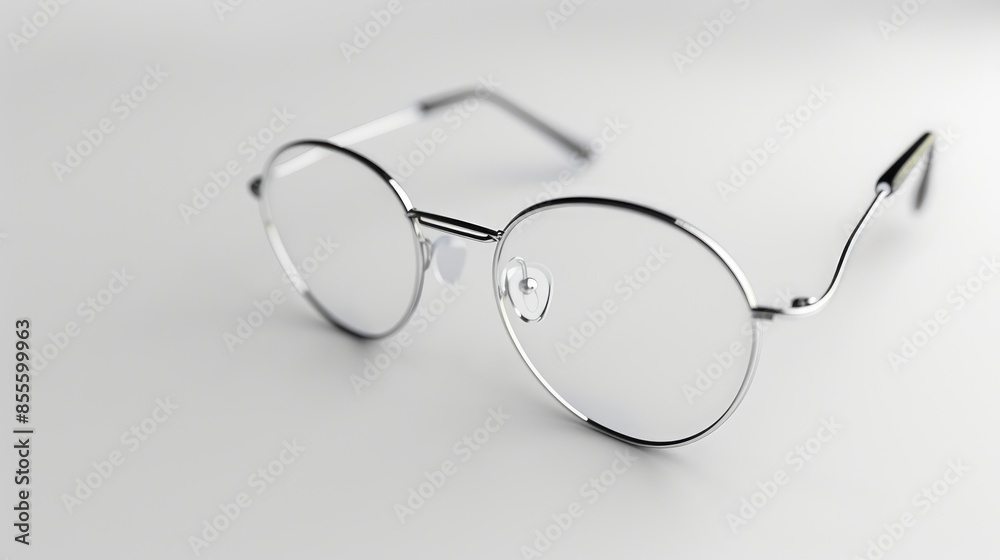 3 dimensional glasses on a white background 3 dimensional glasses on a white background
