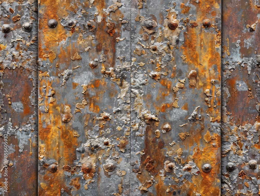Rough rusty metal background showing weathered texture Rough rusty metal background showing weathered texture