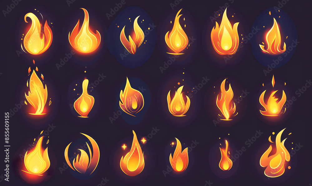 fire spark burn on dark background fire spark burn on dark background