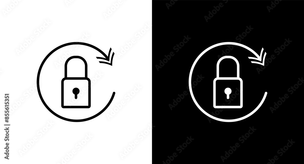 Reset password icon for web, ui, mobile apps. Reset password icon sign symbol. Reset password icon for web, ui, mobile apps. Reset password icon sign symbol.