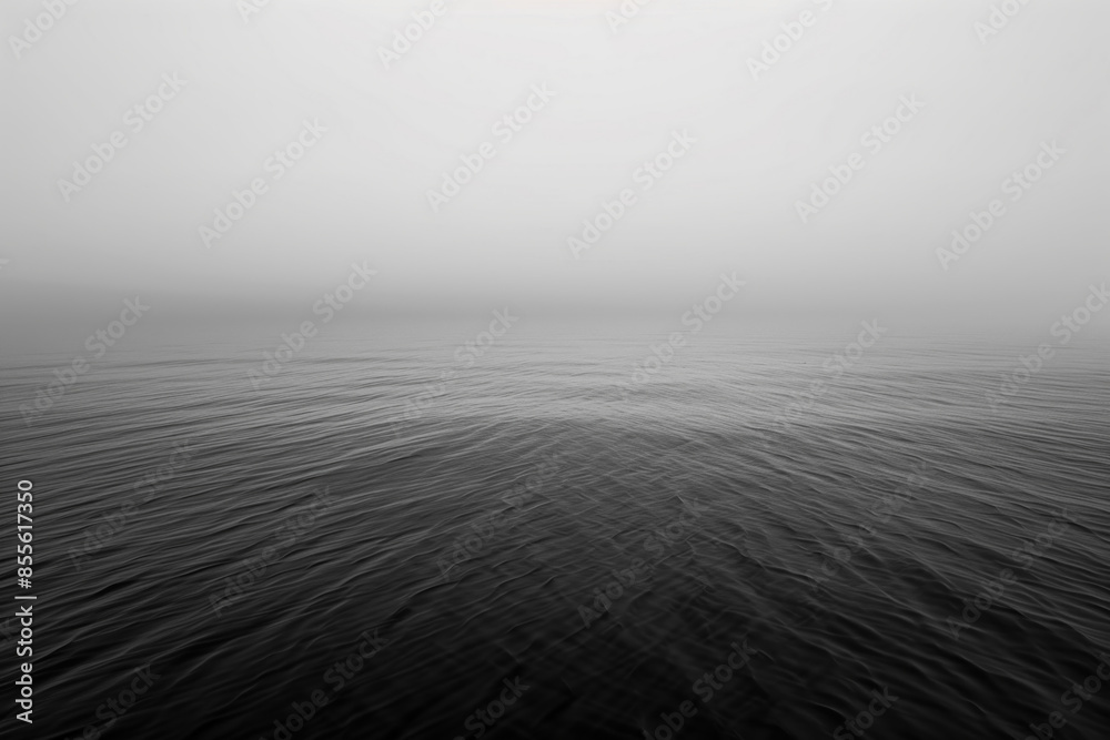 mist foggy Sea surface mist foggy Sea surface