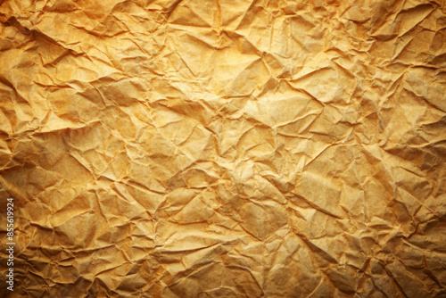 Wallpaper Mural Crinkled ivory paper texture background, showcasing the intricate creases and folds in the light cream-colored paper. Torontodigital.ca