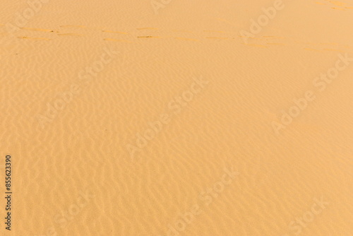 Sarykum is the largest sand dune in Europe in a protected area, as part of the Dagestan Nature Reserve, Russia