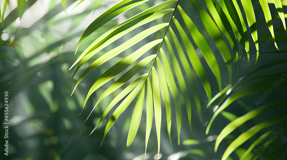 custom made wallpaper toronto digitaltropical leaves shadow overlay effect transparent background, palm leaf shadows