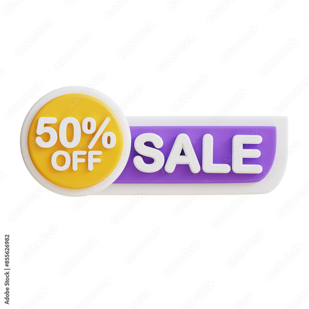 3d Sale Off 50 percent icon. Suitable for promotions, discounts, sales, and marketing materials. Great for online shops. 3d Sale Off 50 percent icon. Suitable for promotions, discounts, sales, and marketing materials. Great for online shops.
