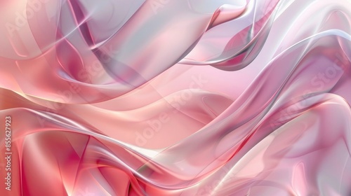 Abstract background with smooth shapes