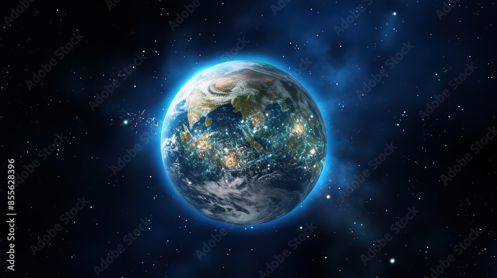 earth in space earth in space