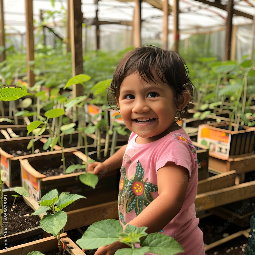 Fototapeta premium Fressia in Mendoza nursery, fresia