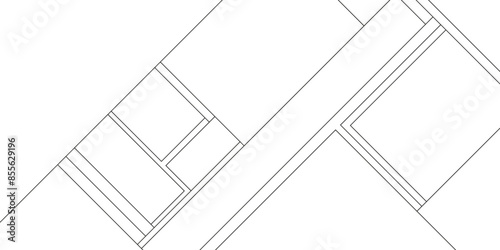 Abstract monochrome elegant geometric background business and technology concept background, Elevate industrial designs with this exotic geometric pattern, Design of architecture and construction.
