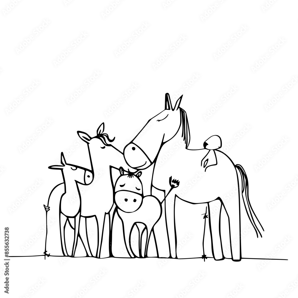 cute animal svg, farm animal svg, Animal clipart, Animal Svg, Doodle