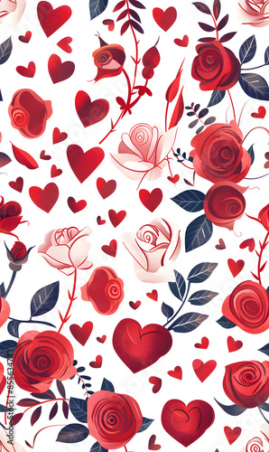 Wallpaper Mural wallpaper, tiles or carpet cartoon illustrator, seamless pattern. Torontodigital.ca
