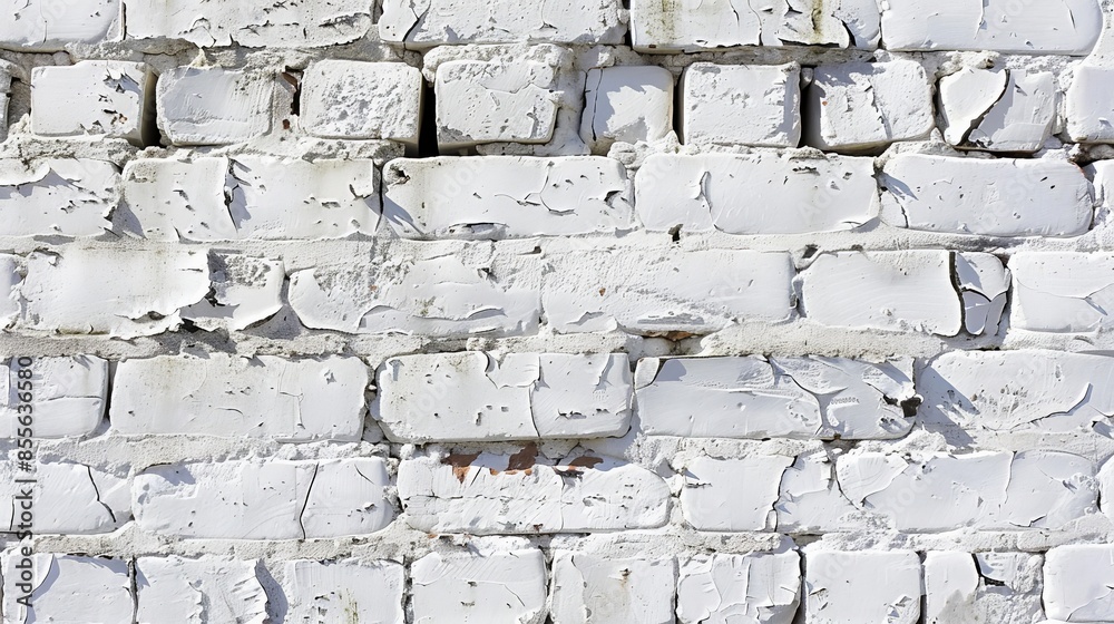 Fototapeta premium Modern Abstract Light Gray Brick Wall Design